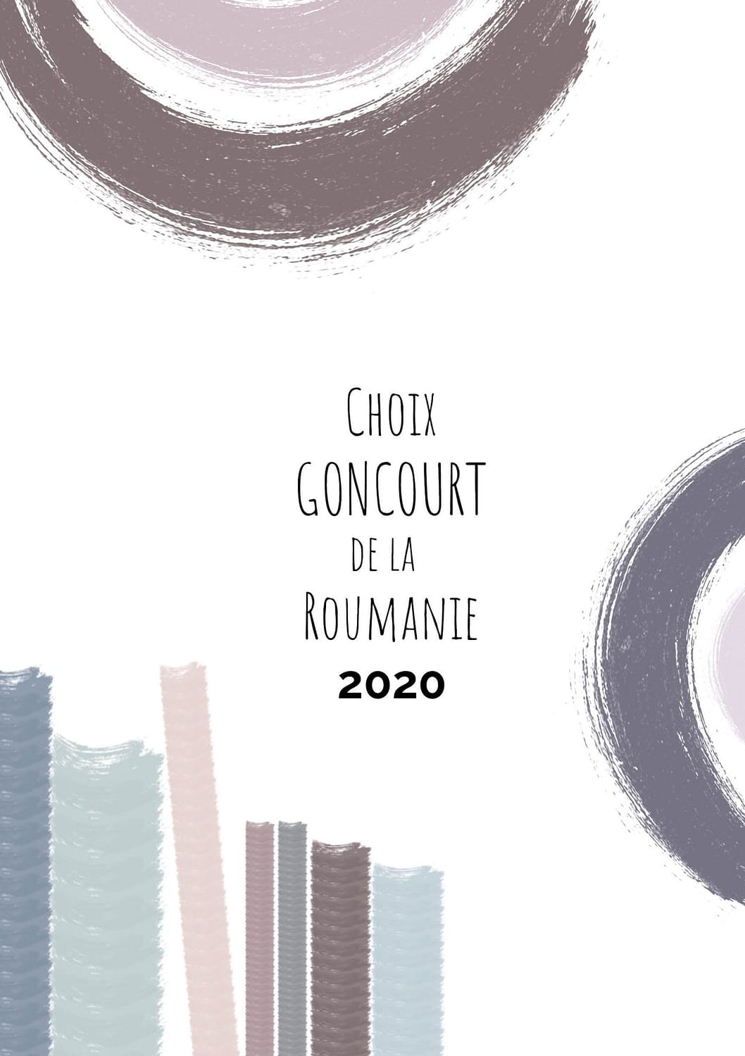 Brosura Goncourt 2020, publishing design, design, booklet